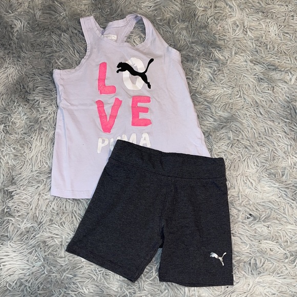 ❌SOLD❌Puma Little Girls' Shirt and Short Set - Picture 7 of 7